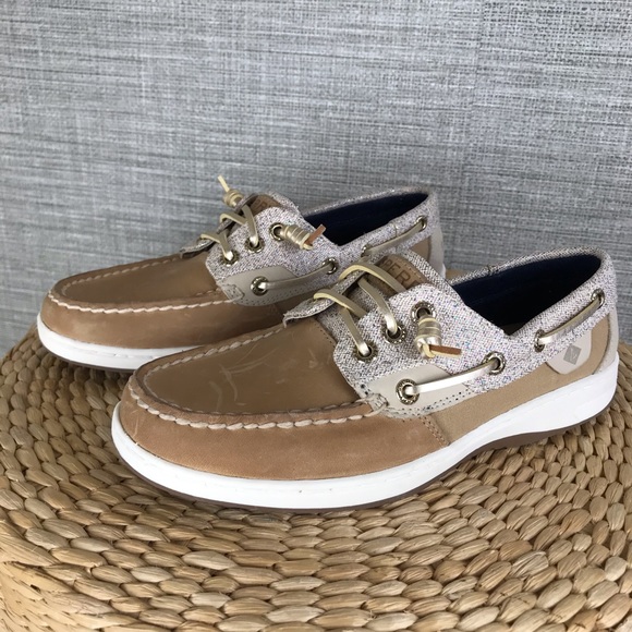 Womens Sperry Rosefish Boat Sparkle 